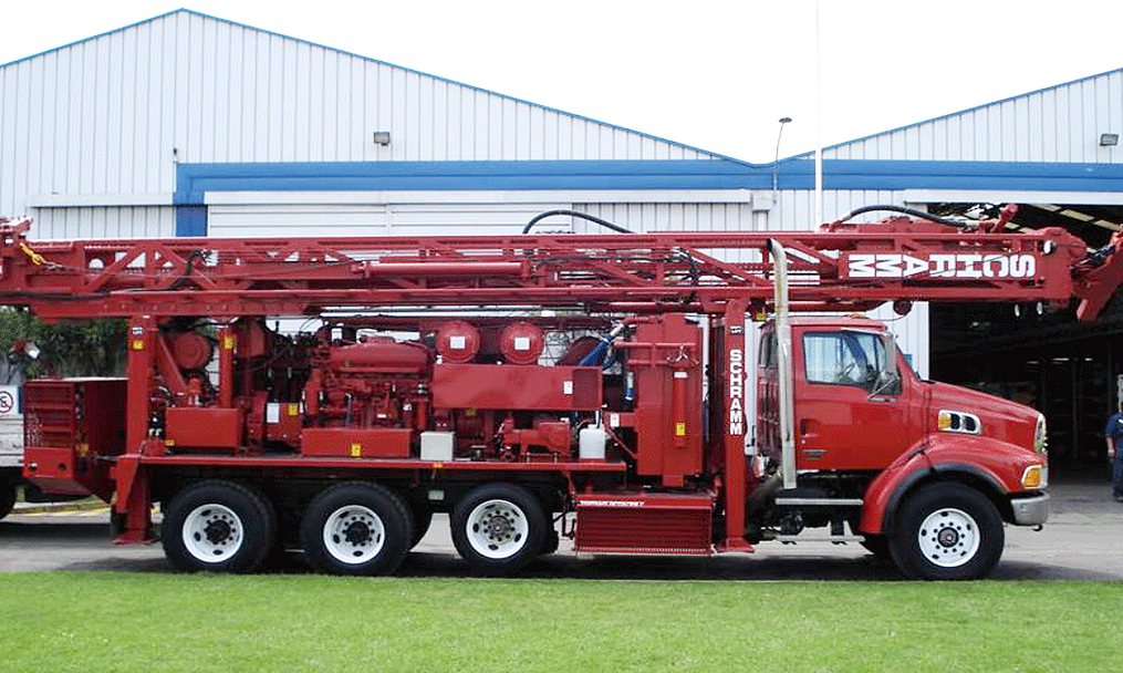 Equipo de aire reverso Schramm de Geotec
