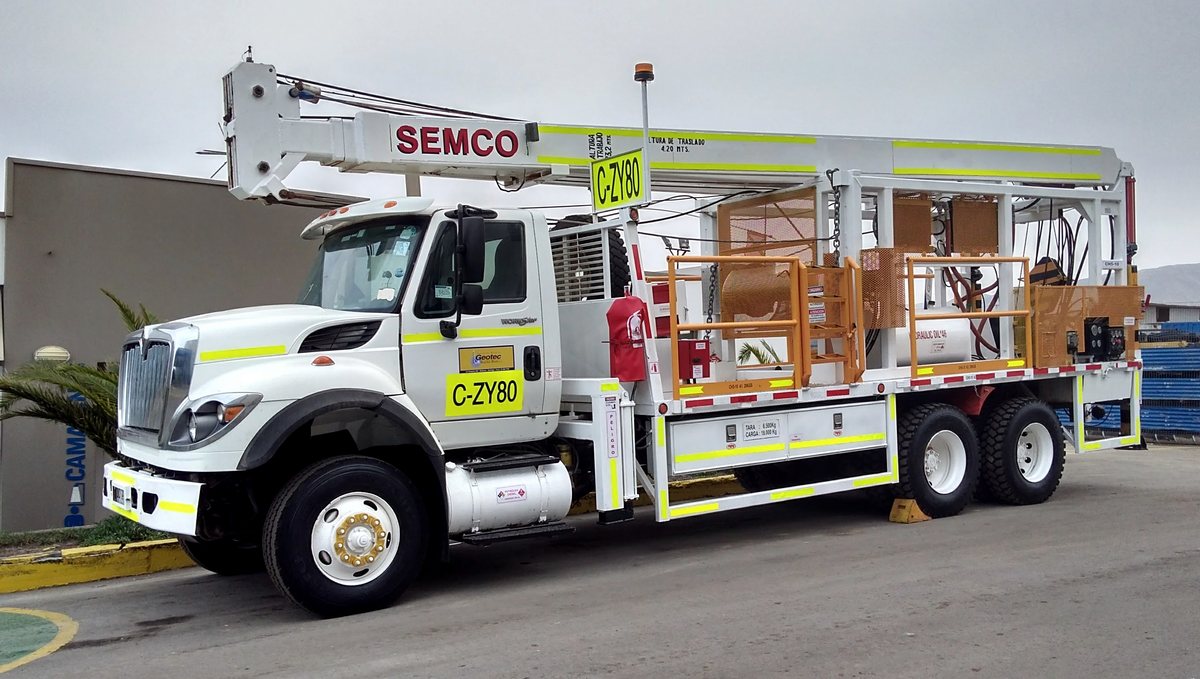 Equipo de levante de bomba Semco de Geotec